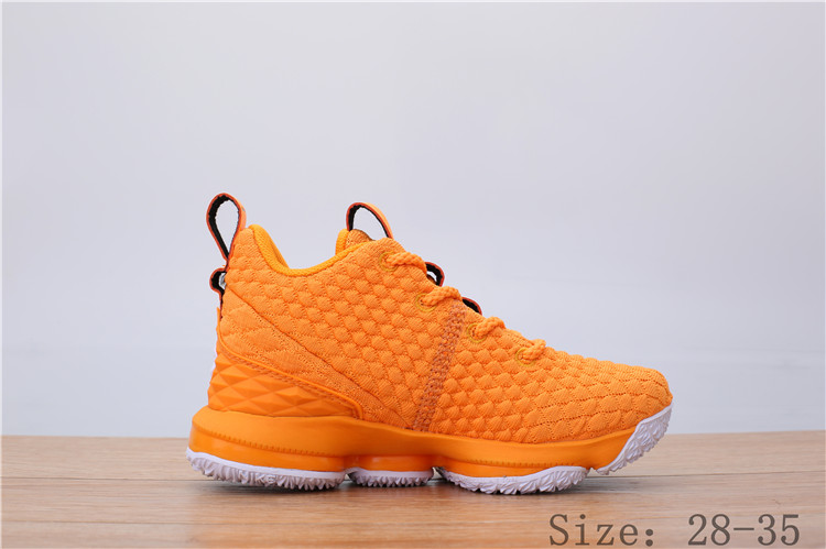 yellow lebron basketball shoes